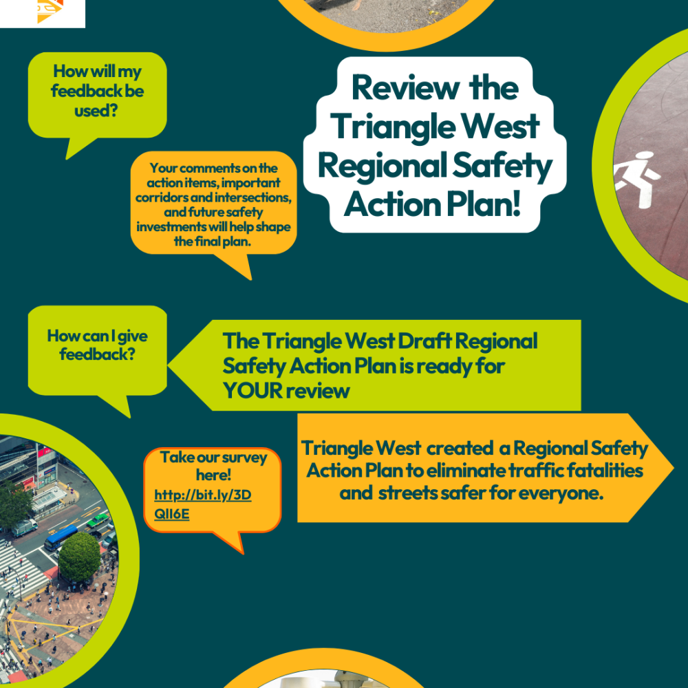 Review the Triangle West Draft Regional Safety Action Plan!