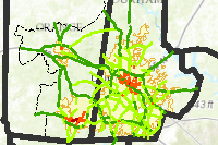 MRC 2014 Travel Time Index (All Day)